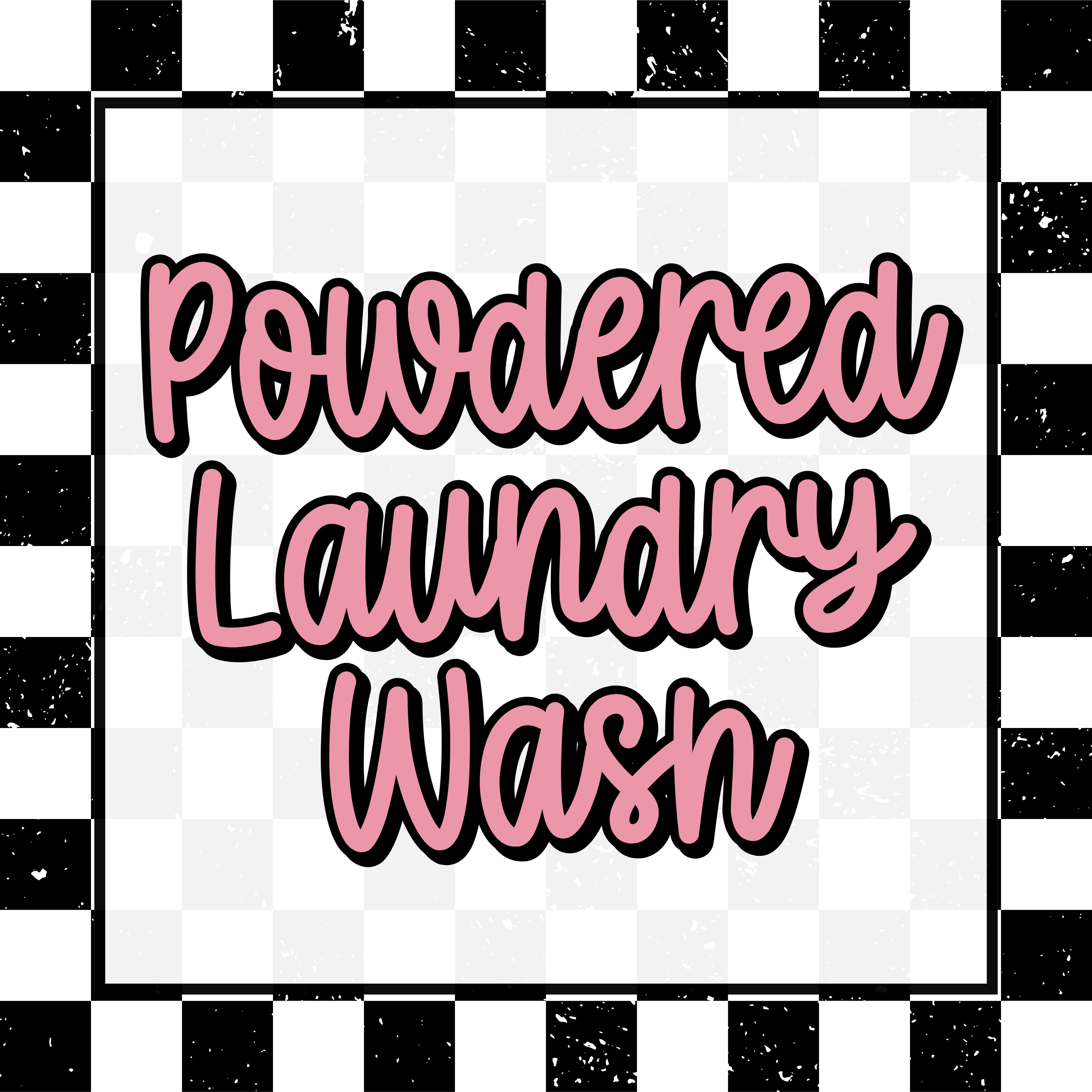 Powdered Laundry Wash