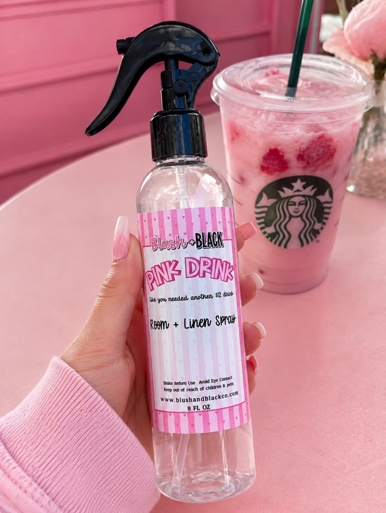 Pink Drink Room & Linen Spray