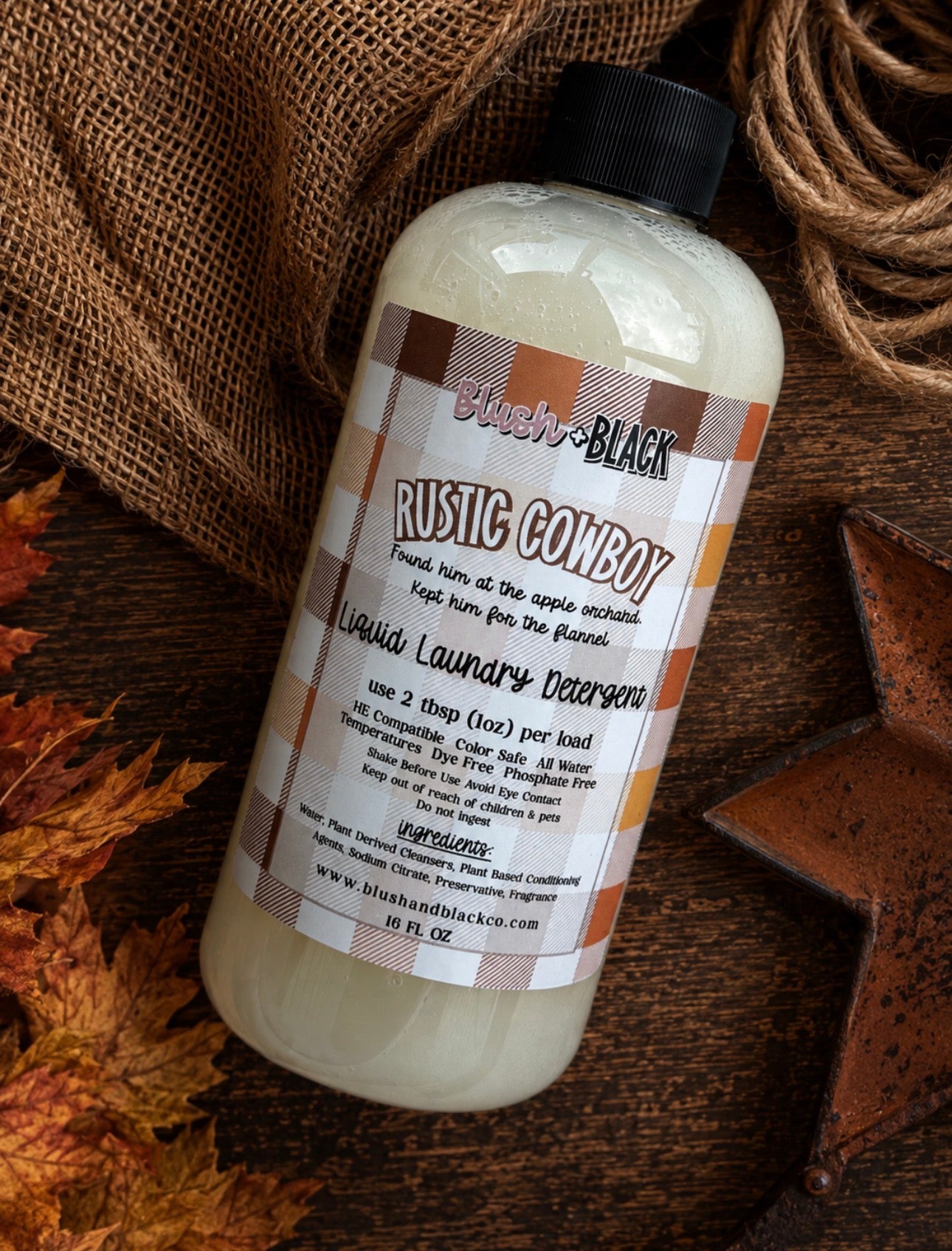 Rustic Cowboy Liquid Laundry Detergent
