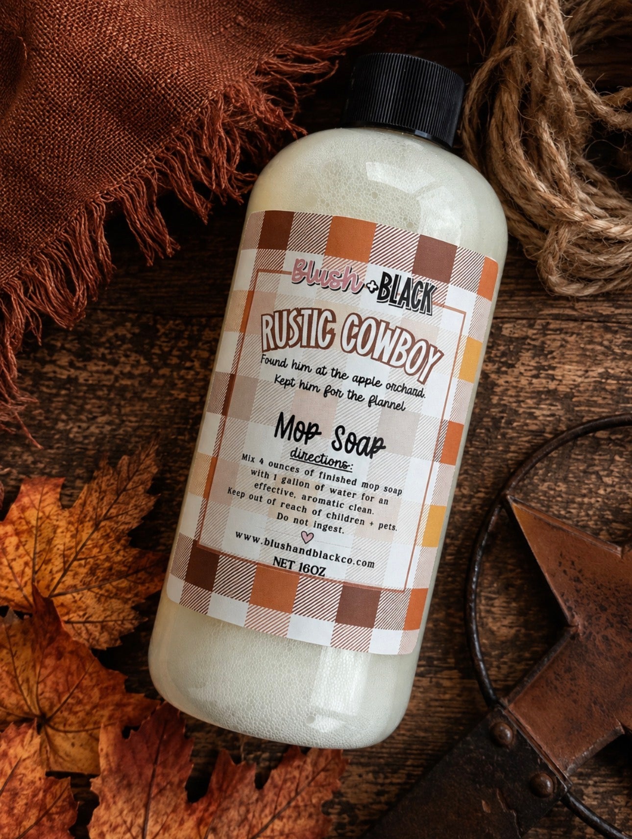 Rustic Cowboy Mop Soap