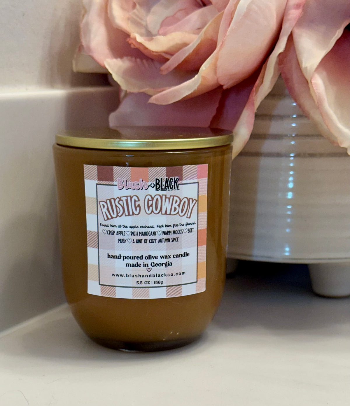 Rustic Cowboy 5.5oz Candle (7oz weight)