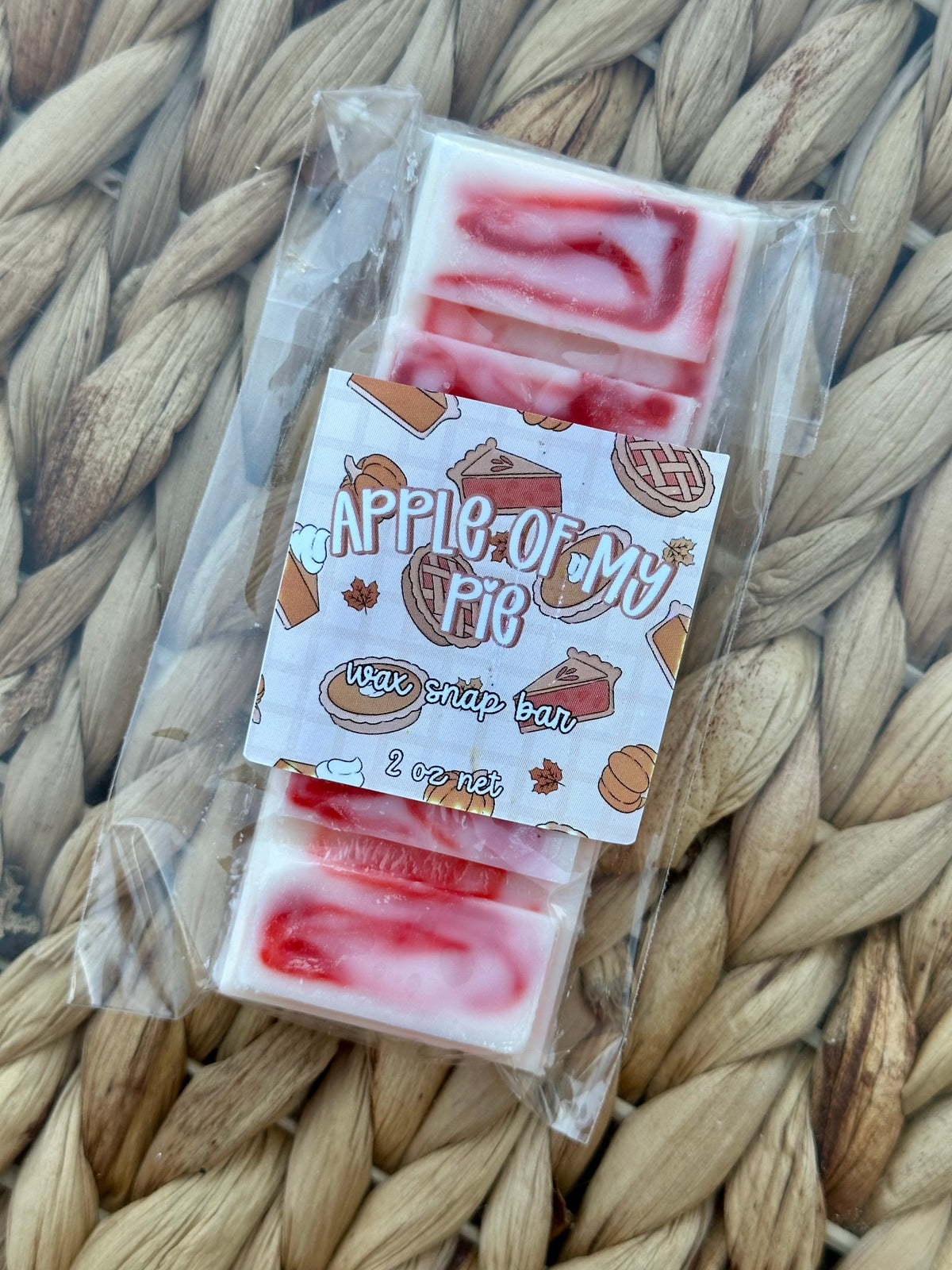 Apple of my pie wax snap bar