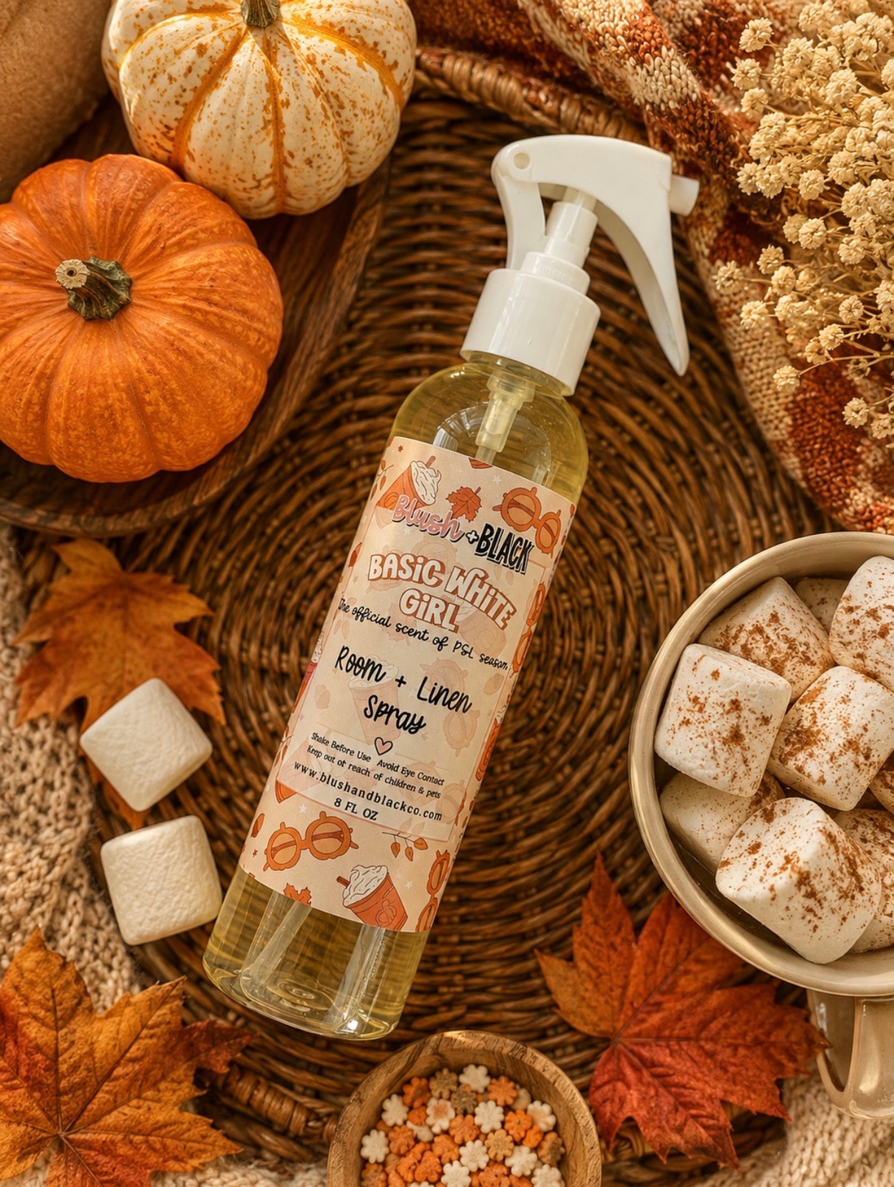 Basic White Girl Room + Linen Spray