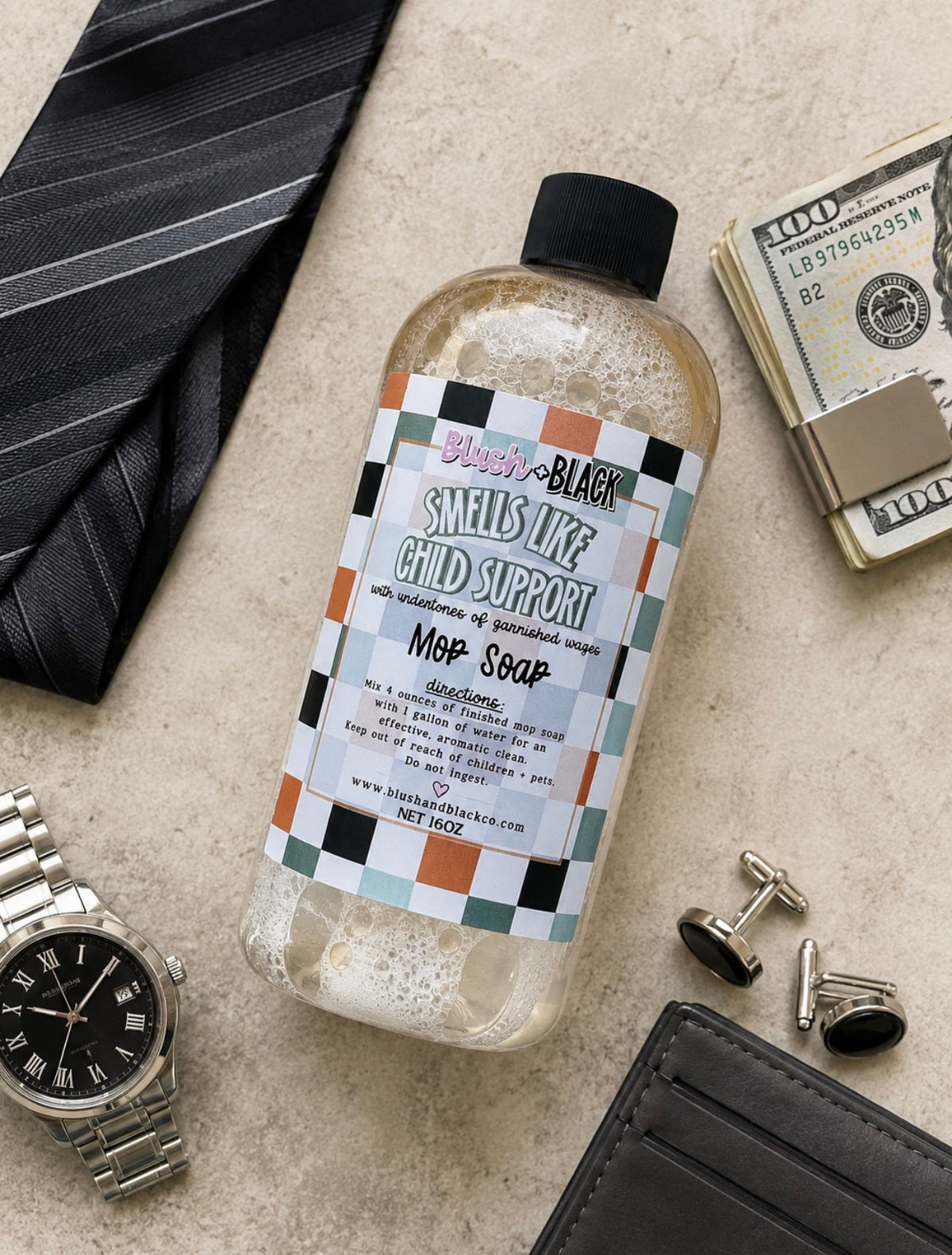 Smells like child support mop soap