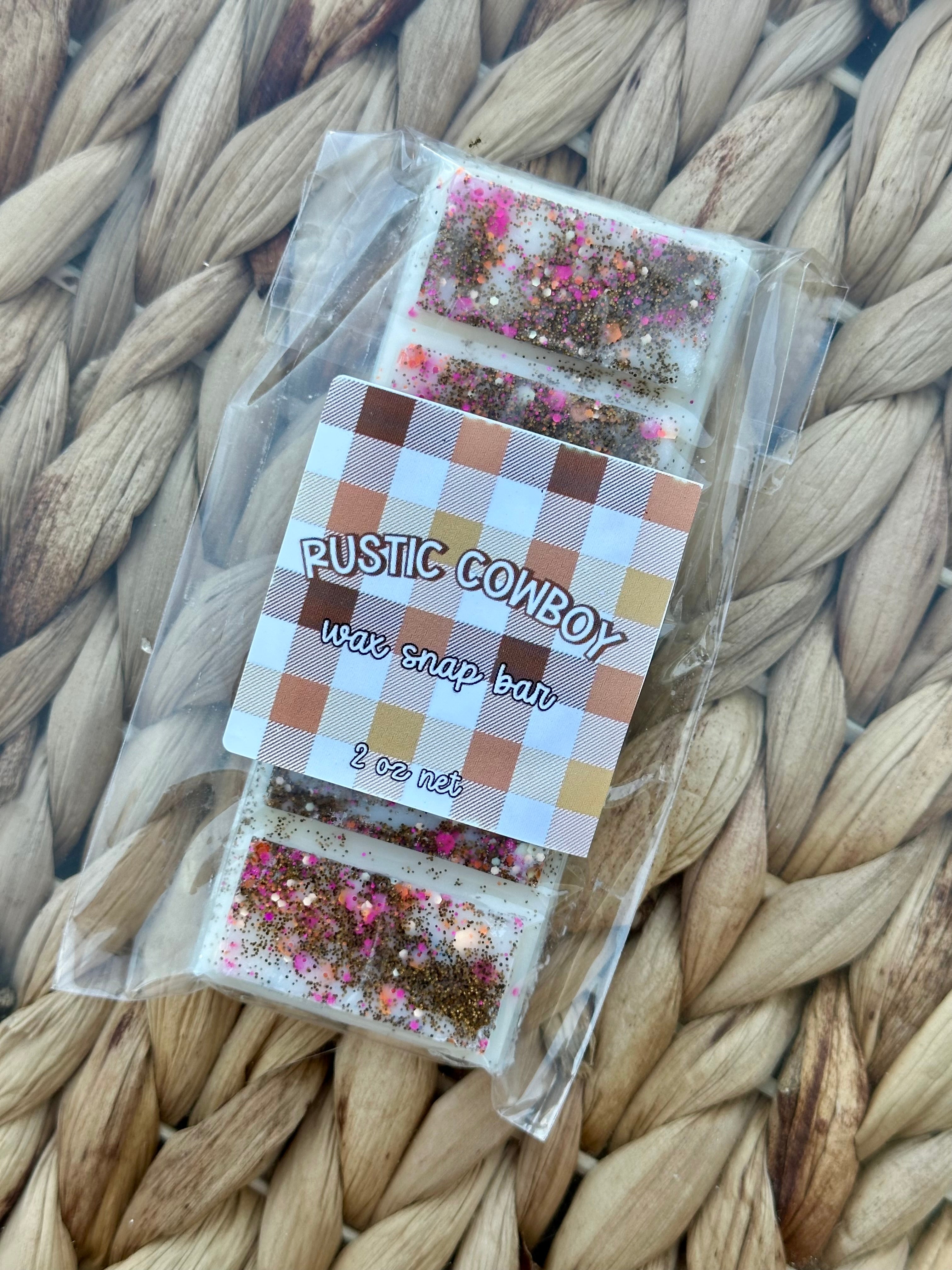 Rustic Cowboy snap bar