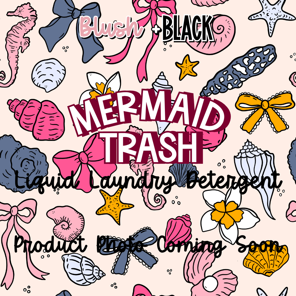 Mermaid Trash Liquid Laundry Detergent