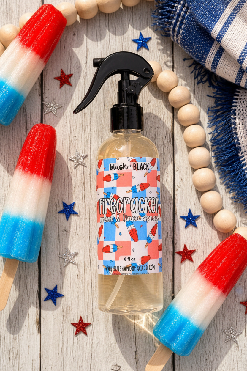 Firecracker Room + Linen Spray (LIMITED EDITION)