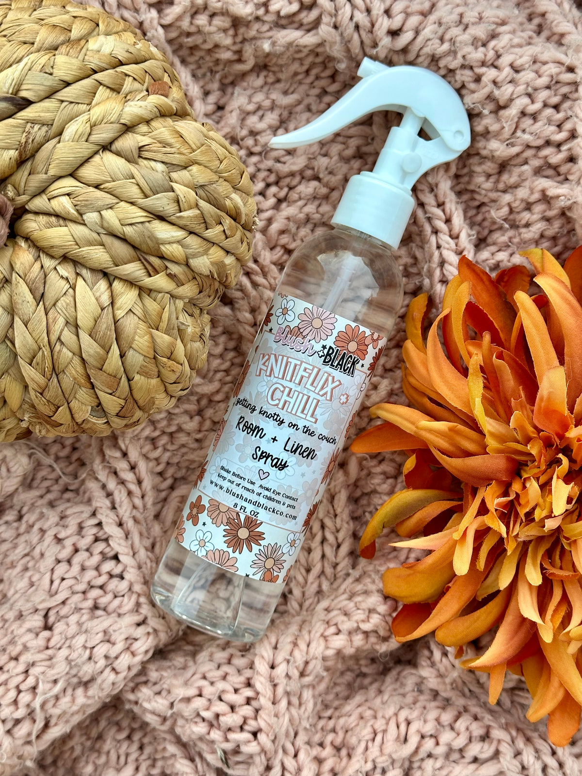 Knitflix + Chill Room + linen spray