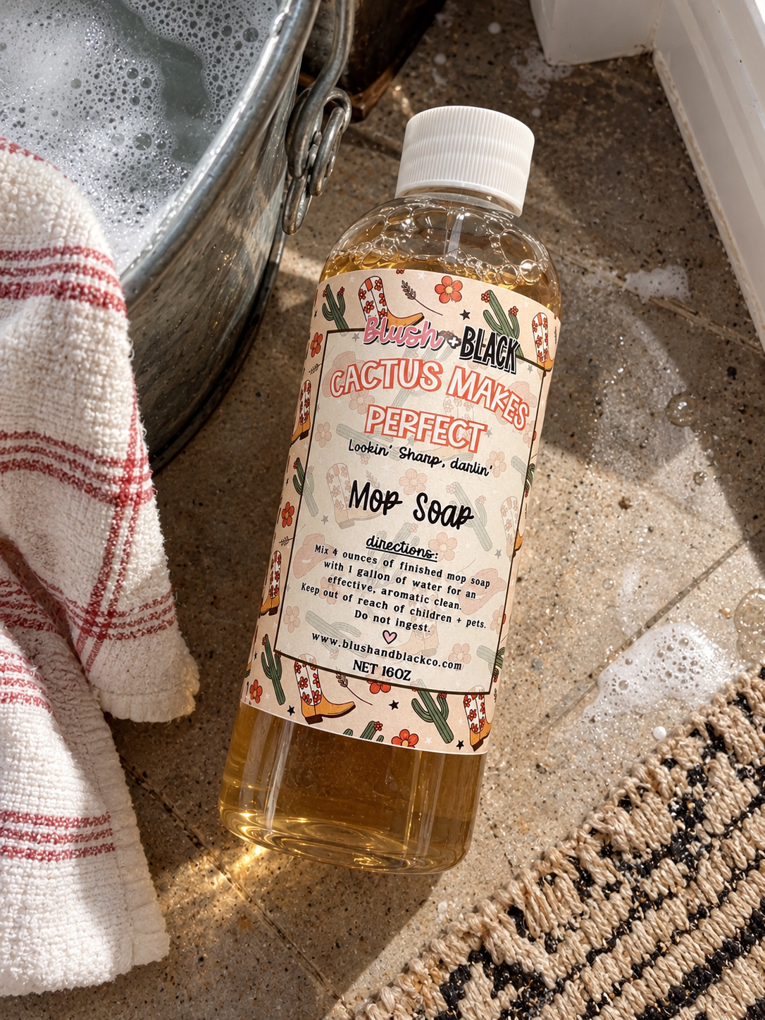 Cactus Makes Perfect Mop Soap