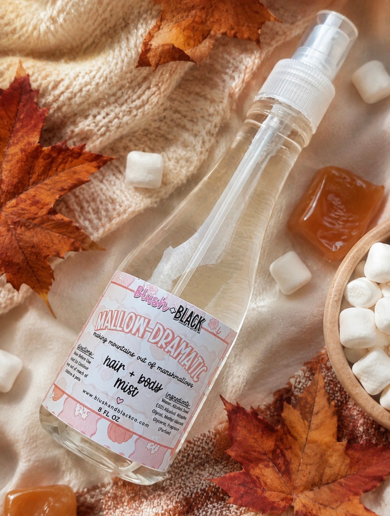 Mallow-Dramatic Hair + Body Mist