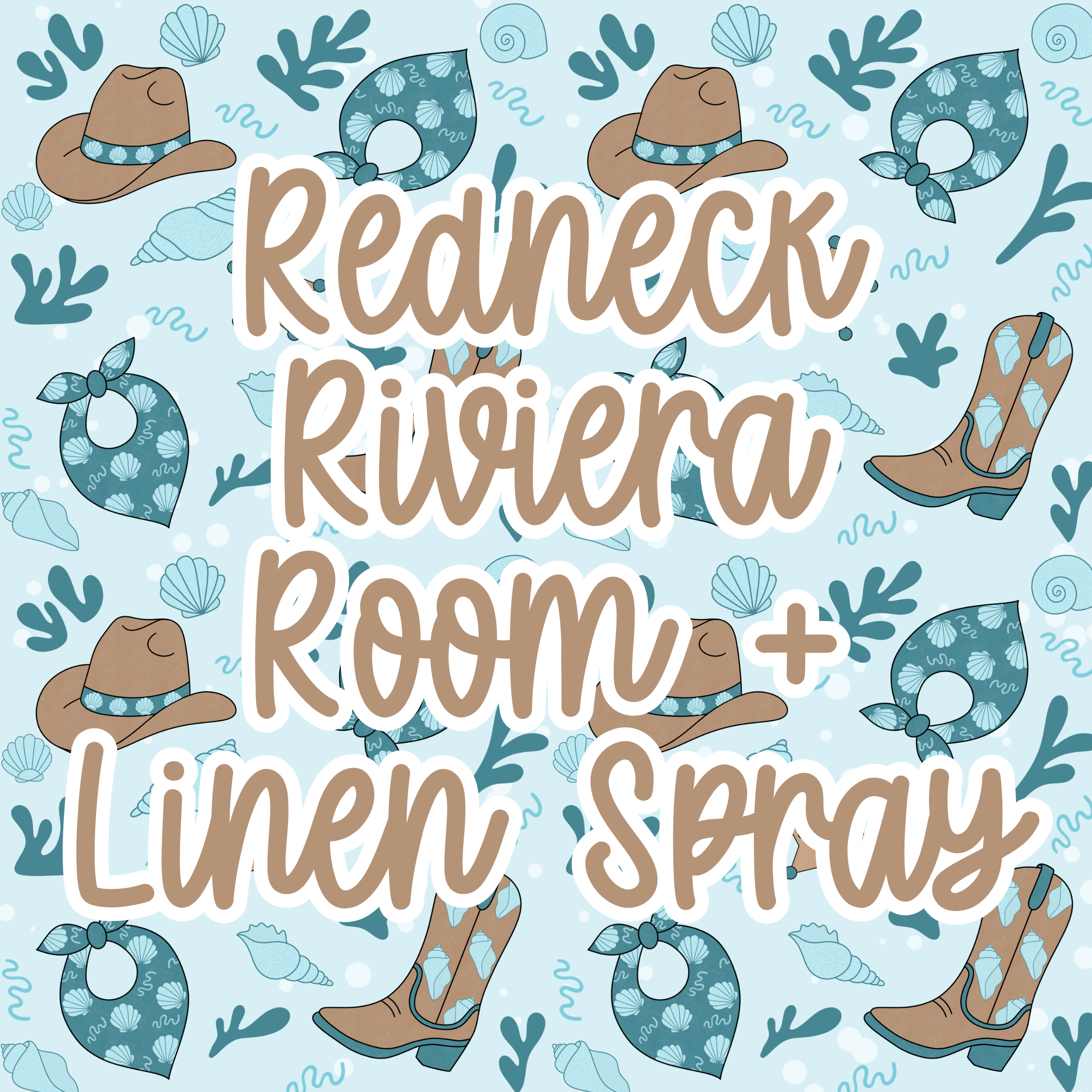 Redneck Riviera Room + Linen Spray