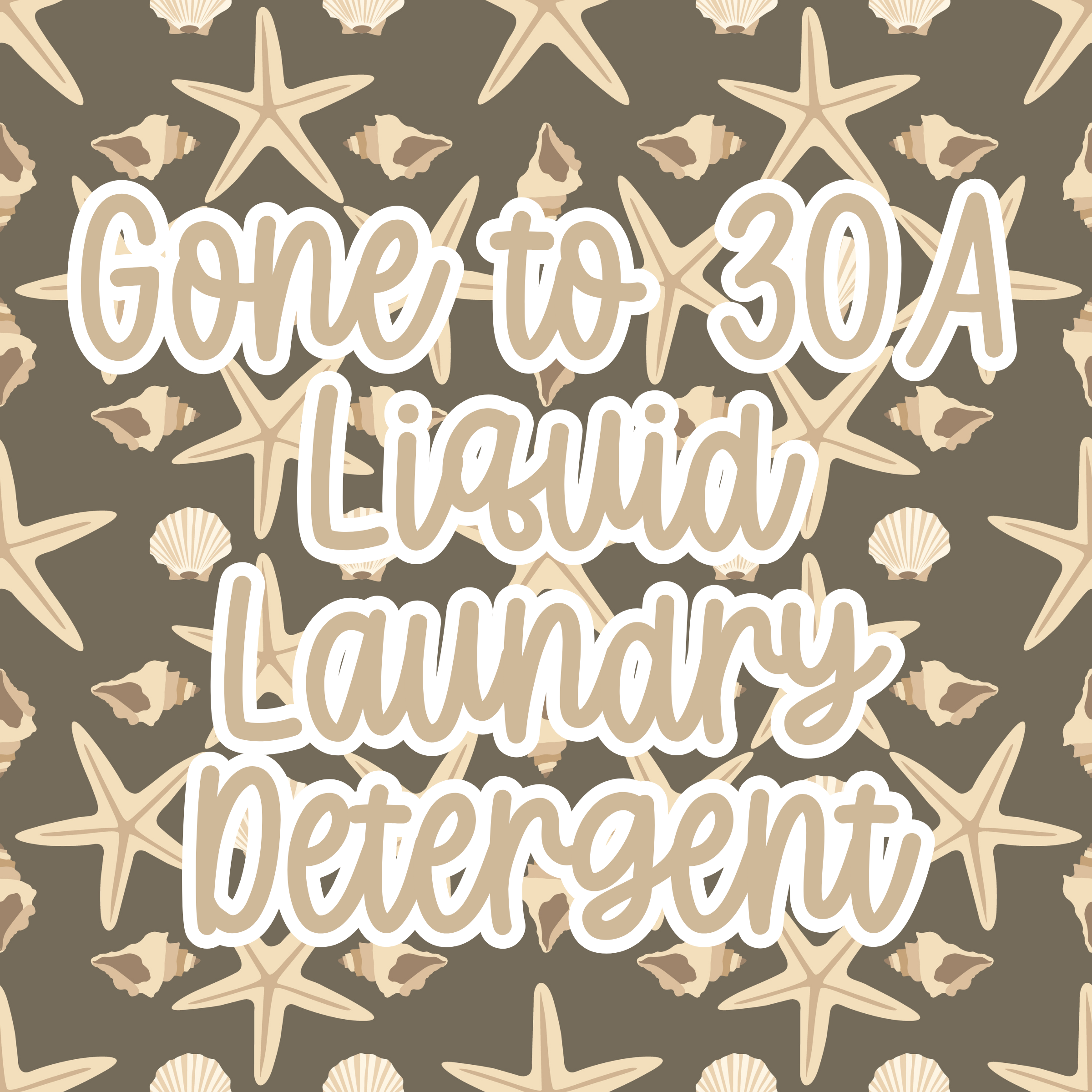 Gone To 30A Liquid Laundry Detergent