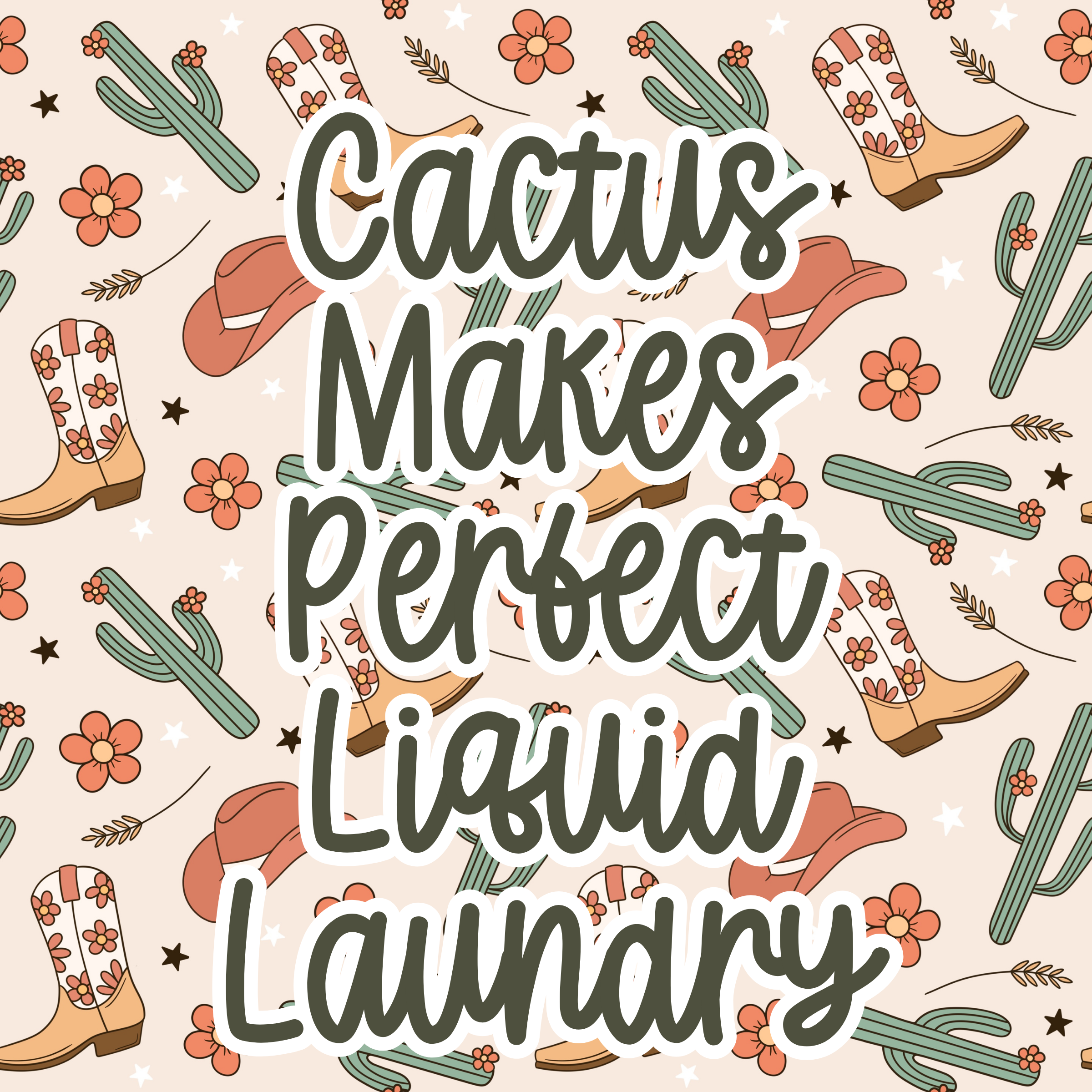 Cactus Makes Perfect Liquid Laundry